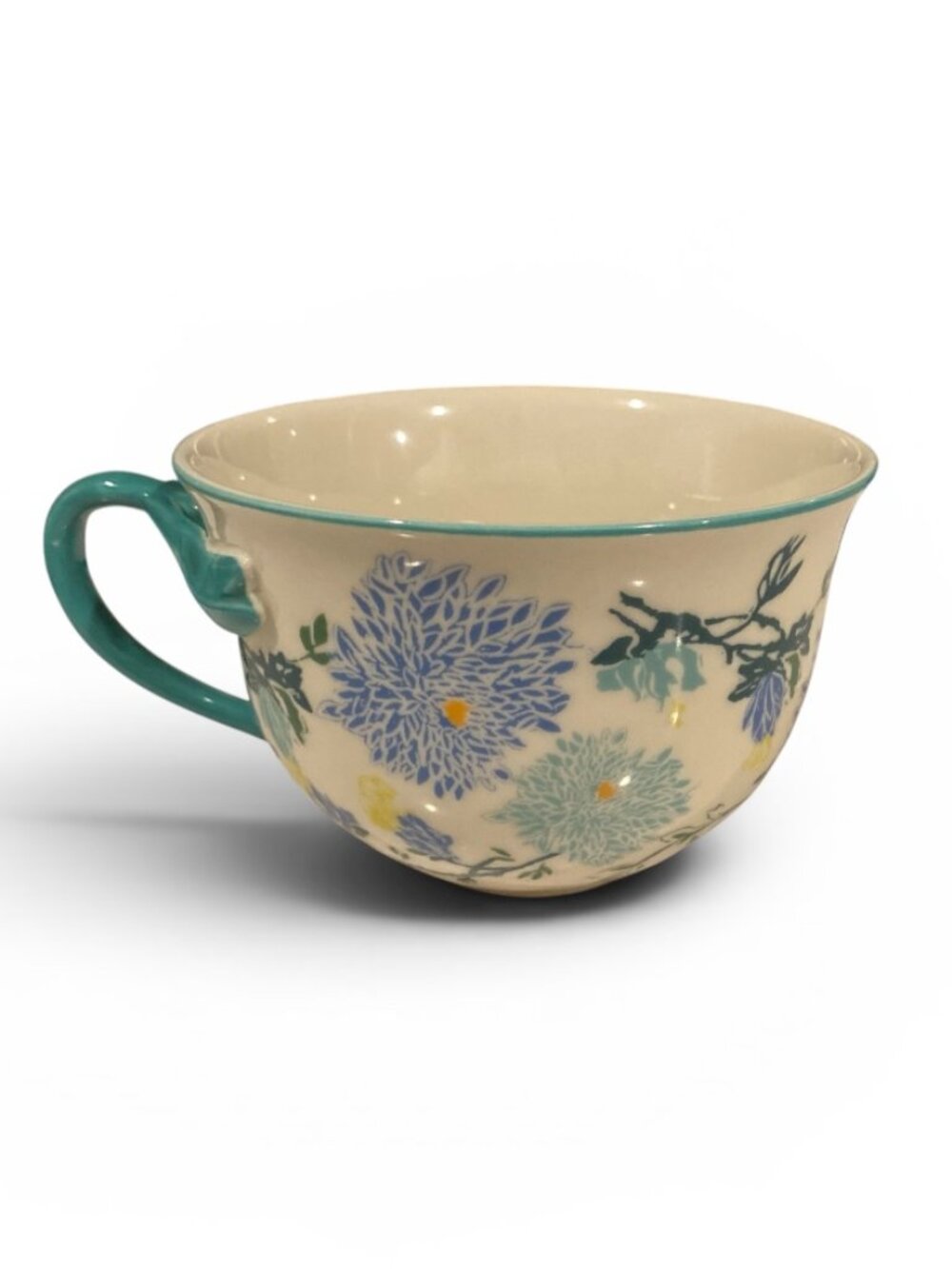 Green Flower Mug from Anthropologie